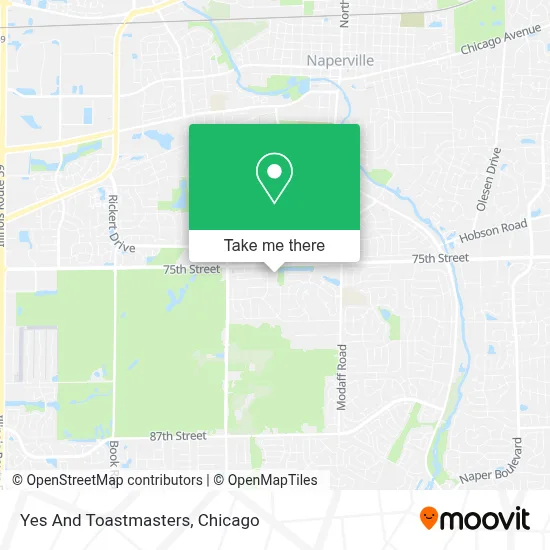 Yes And Toastmasters map