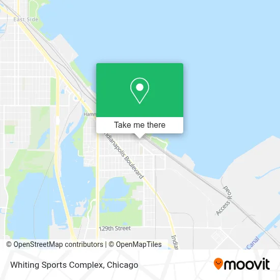Whiting Sports Complex map