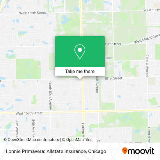 Lonnie Primavera: Allstate Insurance map
