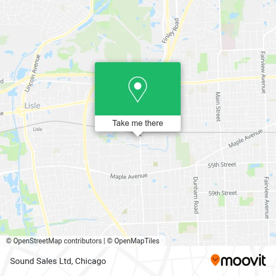 Sound Sales Ltd map