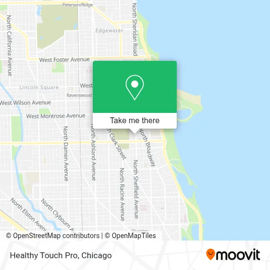 Healthy Touch Pro map
