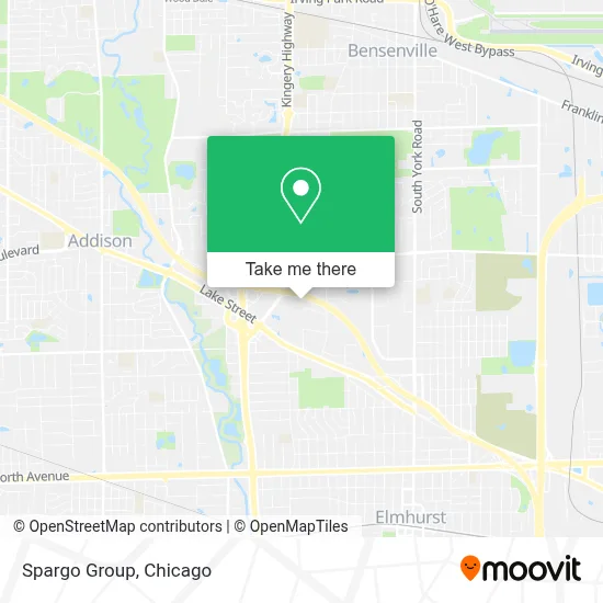 Spargo Group map