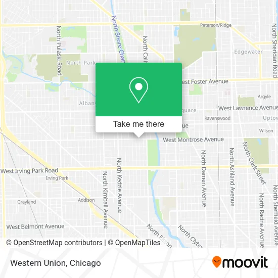Western Union map