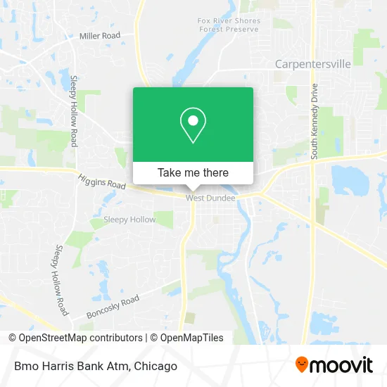 Bmo Harris Bank Atm map