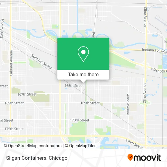 Silgan Containers map
