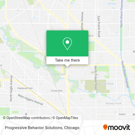 Progressive Behavior Solutions map