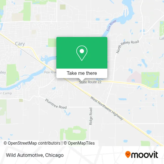 Wild Automotive map