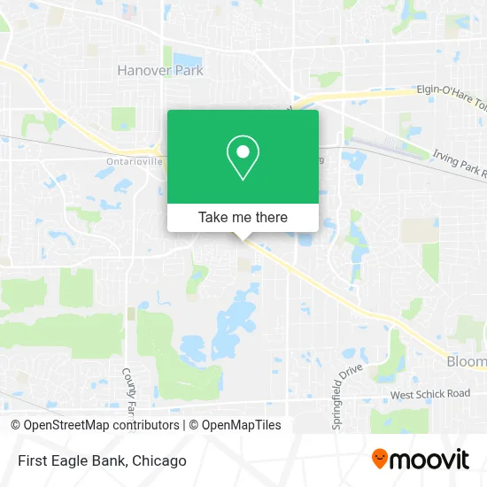 First Eagle Bank map