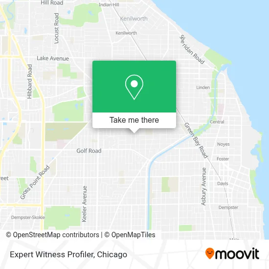 Expert Witness Profiler map