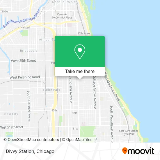 Divvy Station map