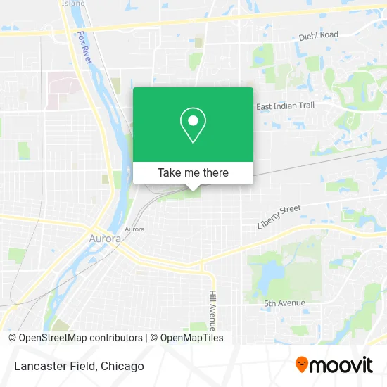 Lancaster Field map