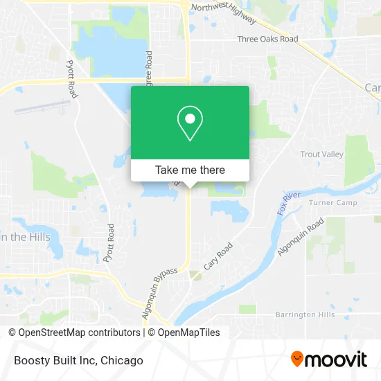 Boosty Built Inc map