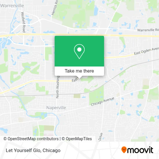 Let Yourself Glo map