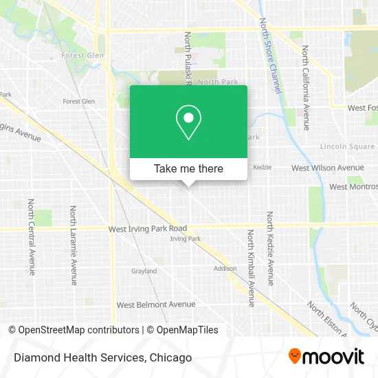 Diamond Health Services map