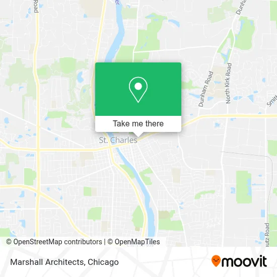 Marshall Architects map