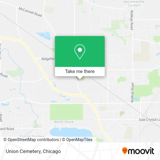 Union Cemetery map