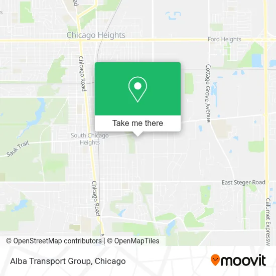 Alba Transport Group map