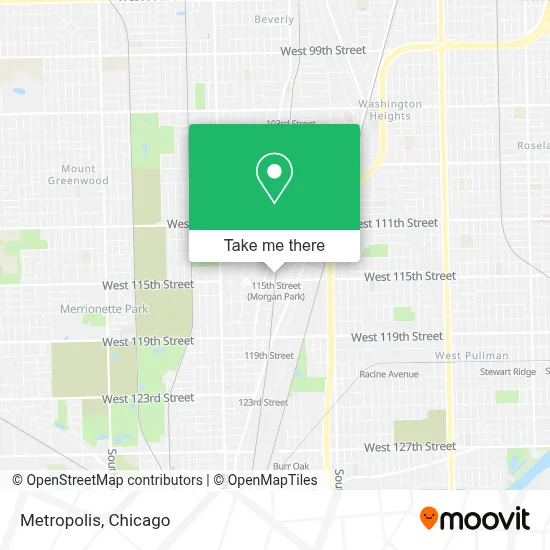 Metropolis map