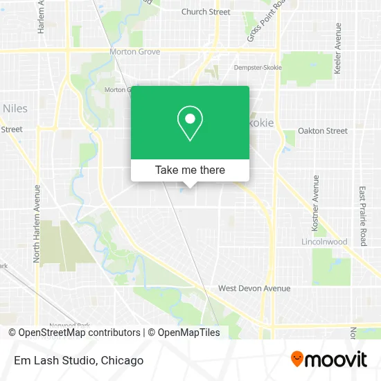 Em Lash Studio map