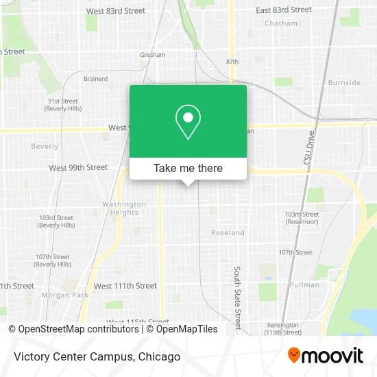 Victory Center Campus map
