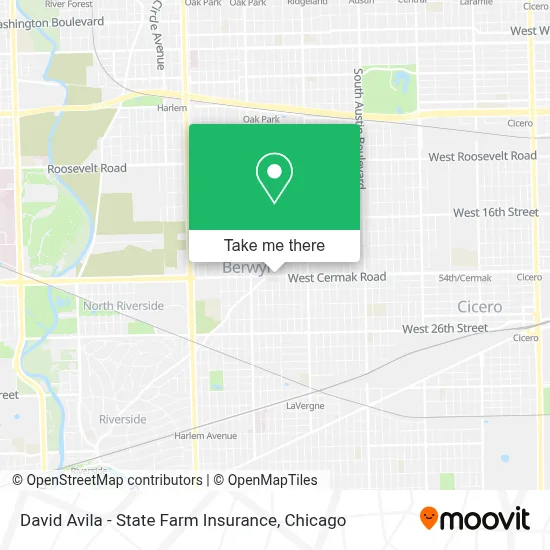 David Avila - State Farm Insurance map
