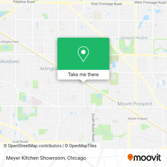 Meyer Kitchen Showroom map