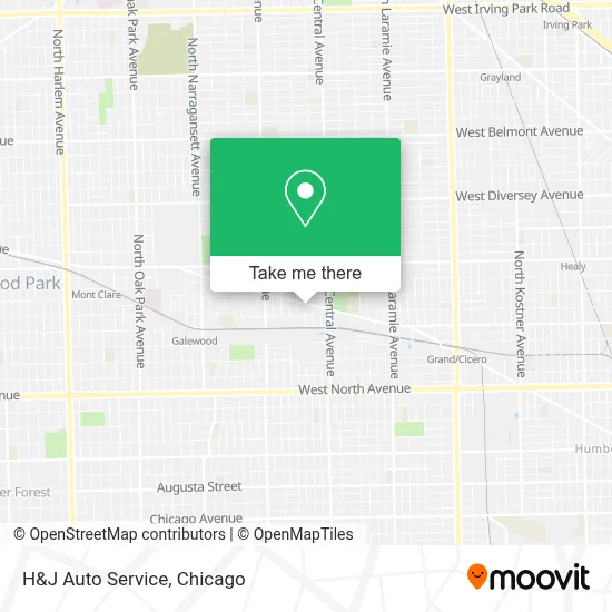 H&J Auto Service map