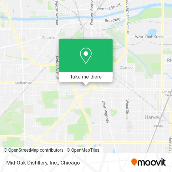 Mid-Oak Distillery, Inc. map