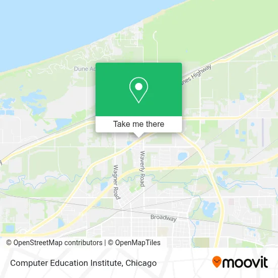 Computer Education Institute map
