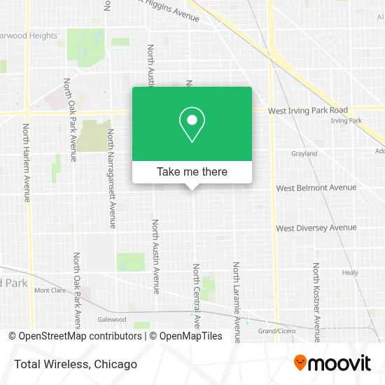 Total Wireless map
