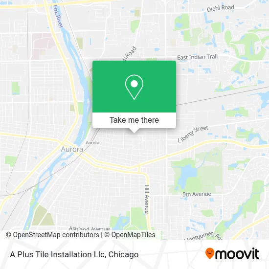 A Plus Tile Installation Llc map