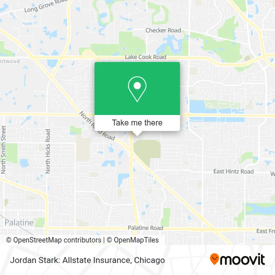 Jordan Stark: Allstate Insurance map
