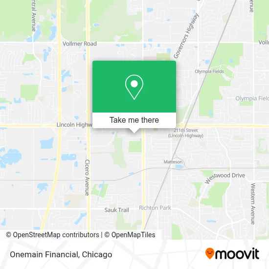 Onemain Financial map