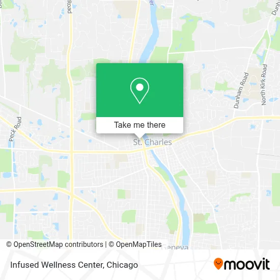 Infused Wellness Center map