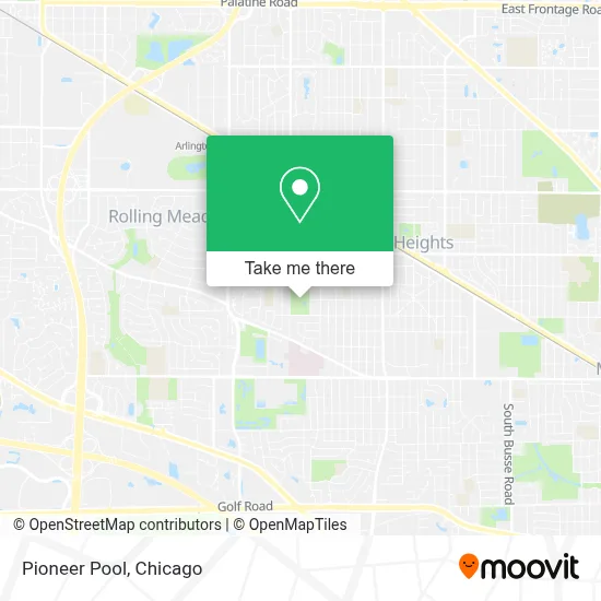 Pioneer Pool map