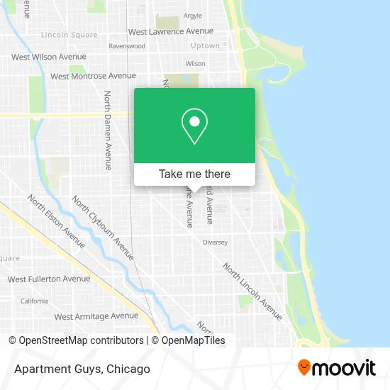 Apartment Guys map