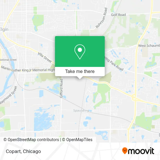 Copart map