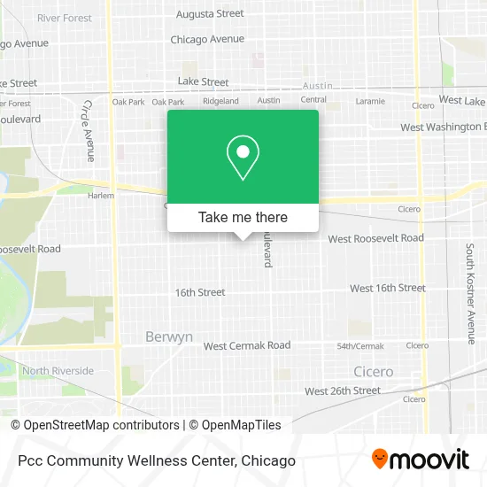 Pcc Community Wellness Center map