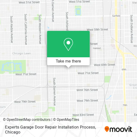 Experts Garage Door Repair Installation Process map