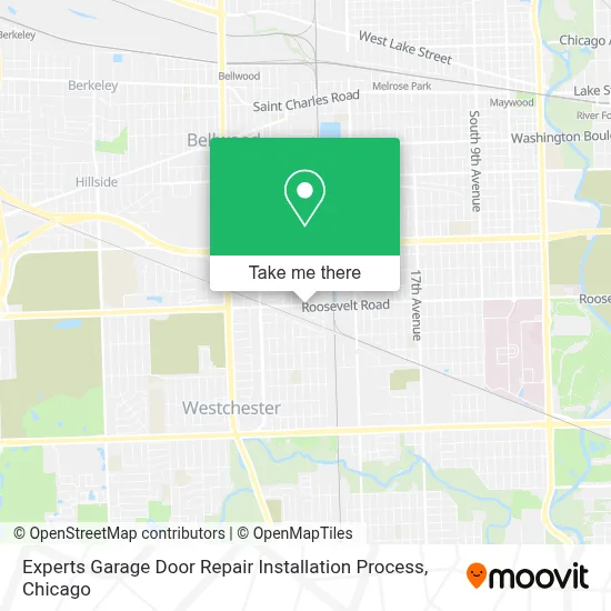 Experts Garage Door Repair Installation Process map
