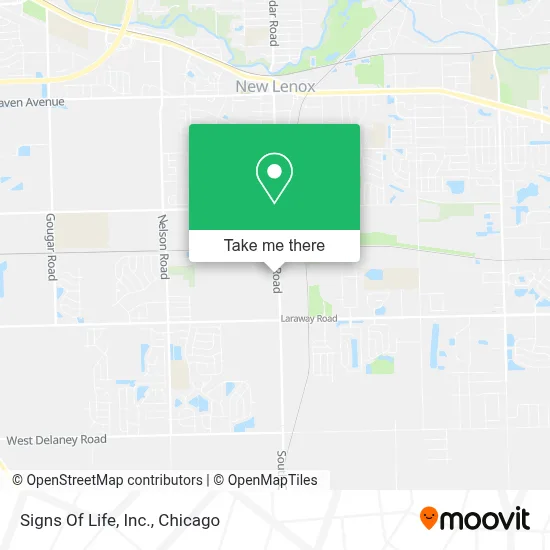 Signs Of Life, Inc. map