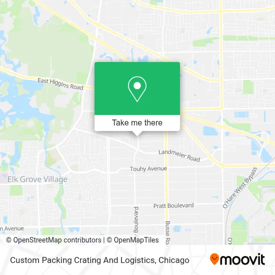 Custom Packing Crating And Logistics map