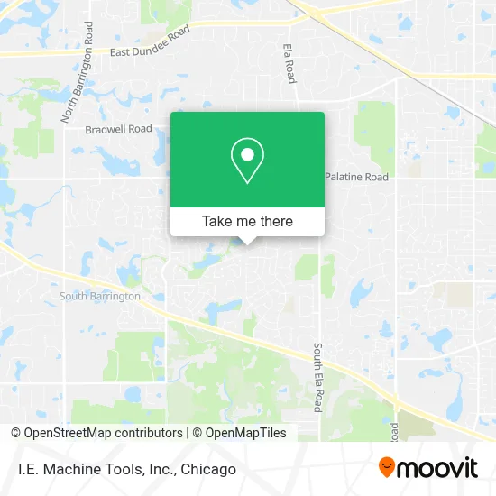 I.E. Machine Tools, Inc. map
