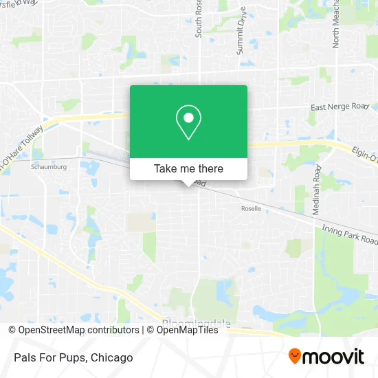 Pals For Pups map