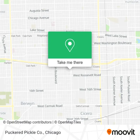 Puckered Pickle Co. map
