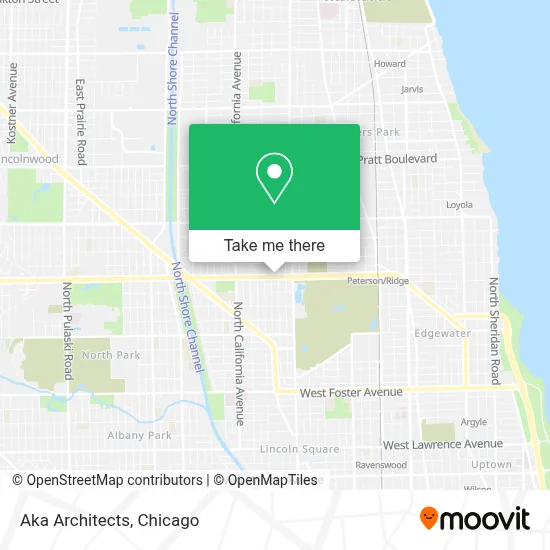 Aka Architects map