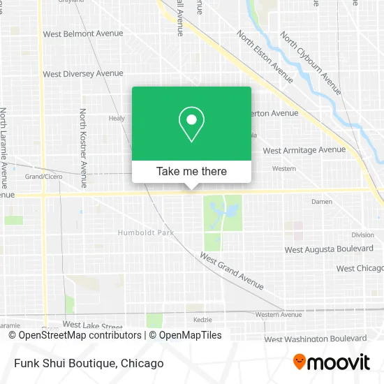 Funk Shui Boutique map