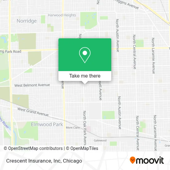 Crescent Insurance, Inc map