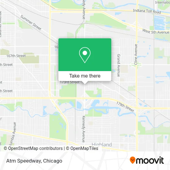 Atm Speedway map
