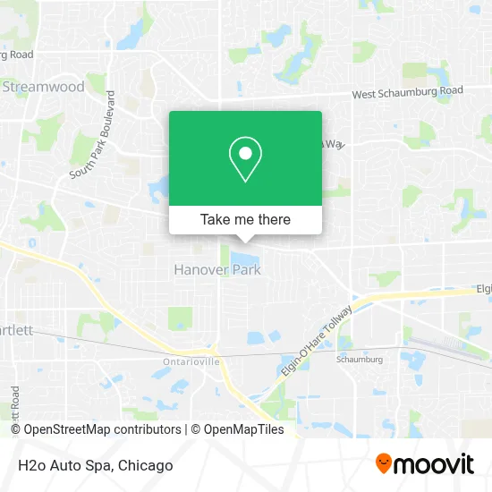 H2o Auto Spa map